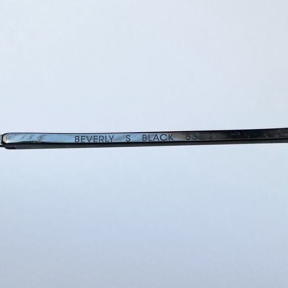 Garrett LeightCat Eye Beverly S Black Sunglasses with the case - Picture 6 of 9